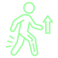 Icon representing GRAL Titans feature and benefit - Improves Mobility - Move Better